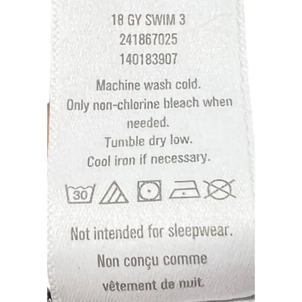 GYMBOREE Blue Striped 2 Piece Swim Suit SZ 2T